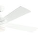 Lija 52 inch White Ceiling Fan