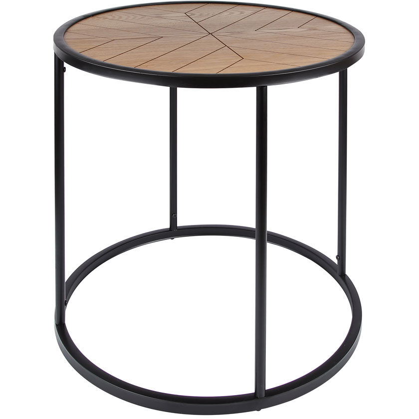 Birkett 23.63 X 23.63 inch Brown/Black Coffee Table