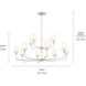 Pallas 12 Light 42.75 inch Polished Nickel Chandelier Ceiling Light