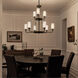 Homestead Vetivene 9 Light 40 inch Textured Black Chandelier Ceiling Light, Vetivene