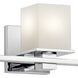 Tully 3 Light 24 inch Chrome Wall Mt Bath 3 Arm Wall Light