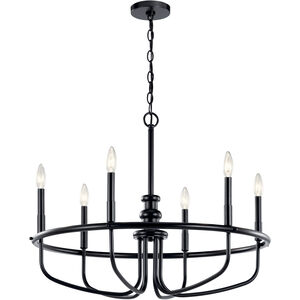 Capitol Hill 6 Light 28.75 inch Chandelier