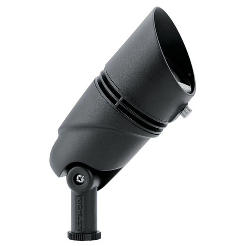 VLO LED Accent 12 Textured Black Landscape 12V LED Accent
