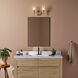 Madden 2 Light 14.25 inch Champagne Bronze Wall Mount Bath Wall Light, 2 Arm