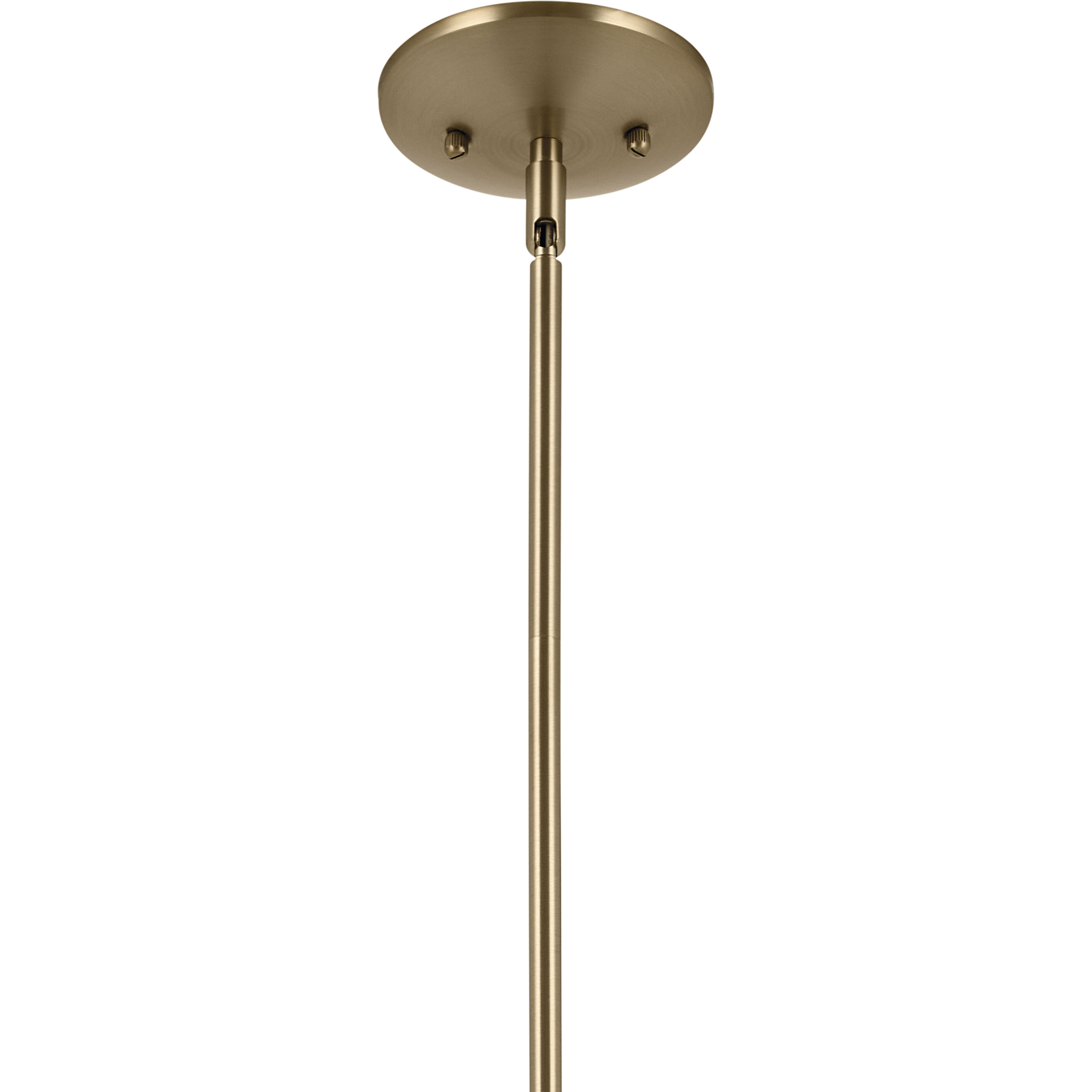 Champagne bronze store mini pendant light