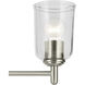 Shailene 2 Light 12.5 inch Brushed Nickel Bath Light Wall Light