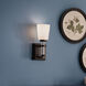 Rosalind 1 Light 5 inch Black Wall Sconce Wall Light