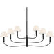 Eadie 6 Light 6 inch Black Chandelier Ceiling Light