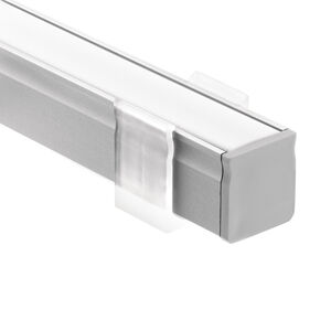 Ils Te Series Silver 24 inch LED Tape Light Channel