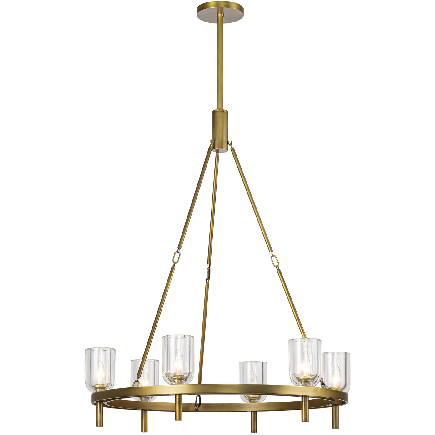 Lucian 6 Light 31.50 inch Chandelier