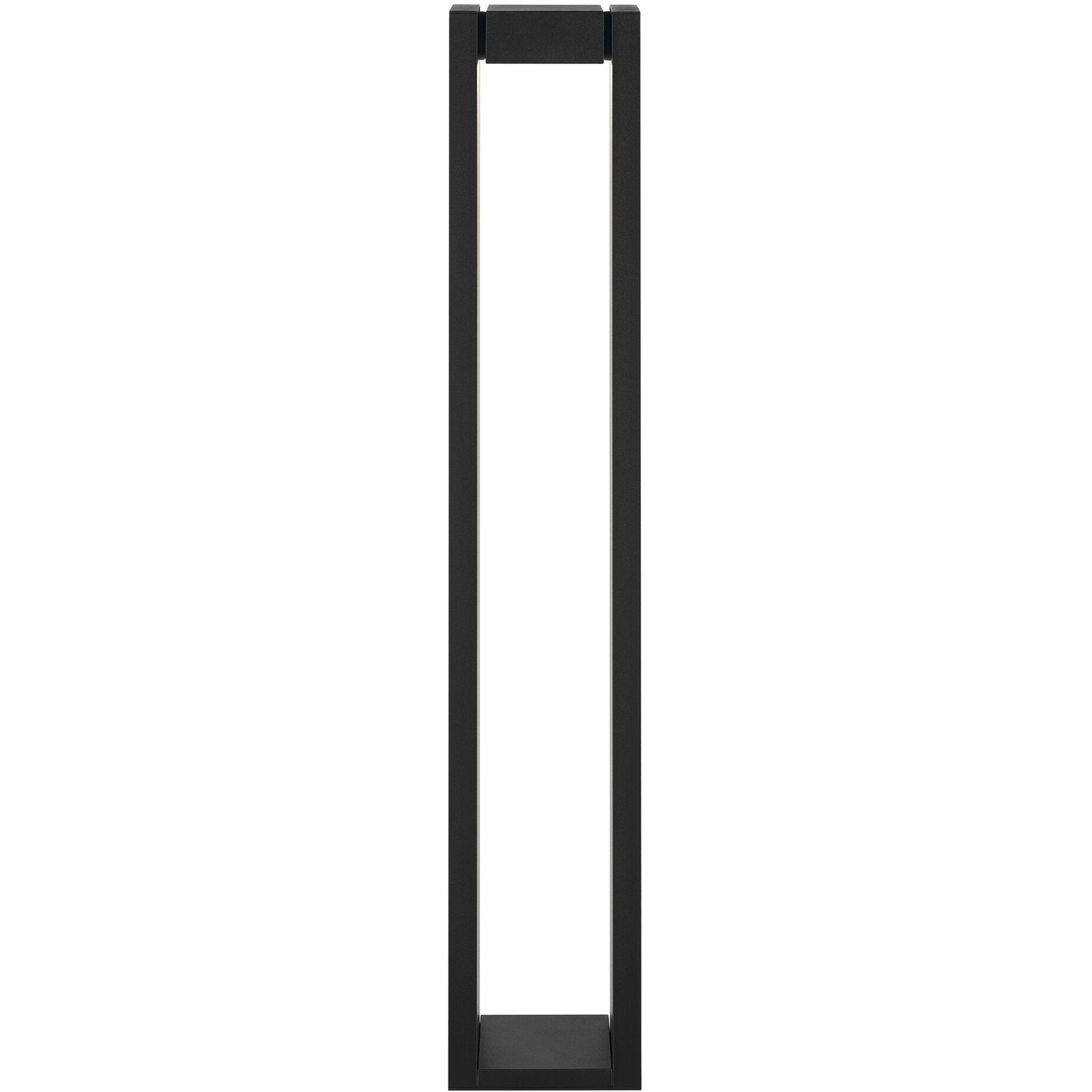 Independence 12 AC/DC 5 watt Textured Black Aimed Bollard in 3000K