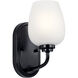 Valserrano 1 Light 5 inch Black Wall Bracket Wall Light
