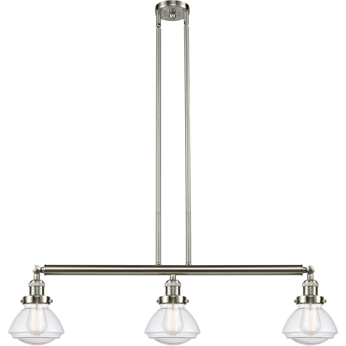 Franklin Restoration Olean 3 Light 39.25 inch Island Light