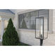 Branner 1 Light 24 inch Black Textured Outdoor Wall, Large