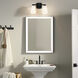 Marant 2 Light 14.25 inch Black Vanity Light Wall Light