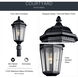 Courtyard 1 Light 24 inch Textured Black Outdoor Post Lantern