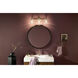 Farum 3 Light 26 inch Champagne Bronze Vanity Light Wall Light
