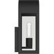 Marea 1 Light 13 inch Textured Black Outdoor Wall Light