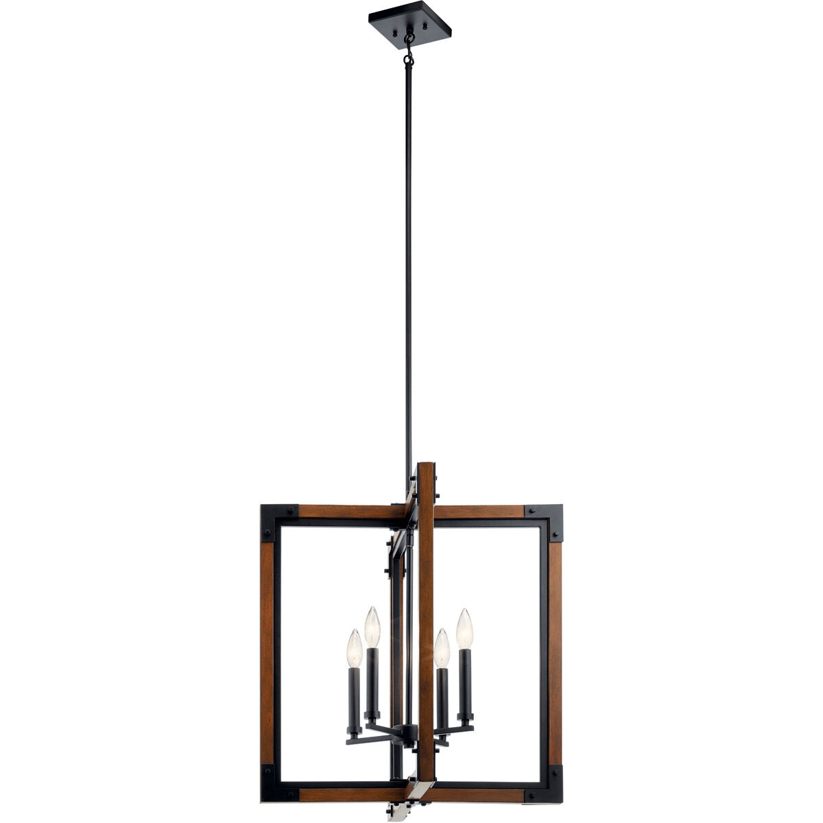 Marimount 4 Light 22 inch Auburn Stained Foyer Pendant Ceiling Light