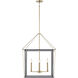 Eisley 4 Light 22.25 inch Champagne Bronze Foyer Pendant Ceiling Light