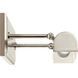 Carston 2 Light 24.25 inch Polished Nickel Wall Sconce Wall Light