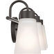 Erma 3 Light 23 inch Olde Bronze Bath Vanity Light Wall Light, 3 Arm