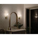 Ali Wall Sconce Wall Light in Brushed Natural Brass