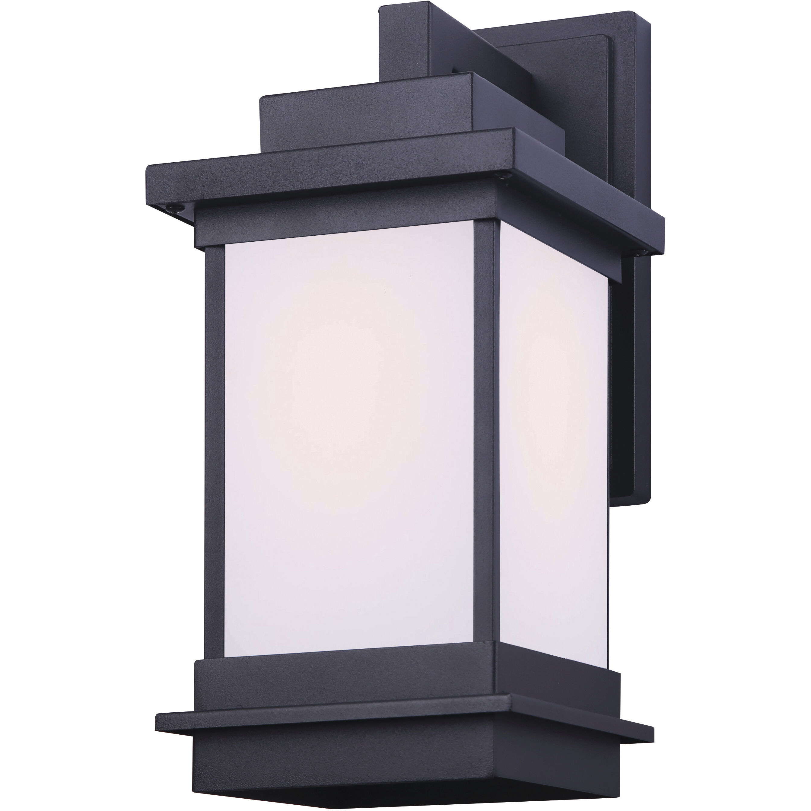 Madison 1 Light 15 inch Black Outdoor Wall Light