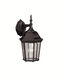 Madison 1 Light 15 inch Black Outdoor Wall, Medium