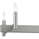 Erzo 10 Light 12.75 inch Satin Nickel Chandelier Ceiling Light, Single