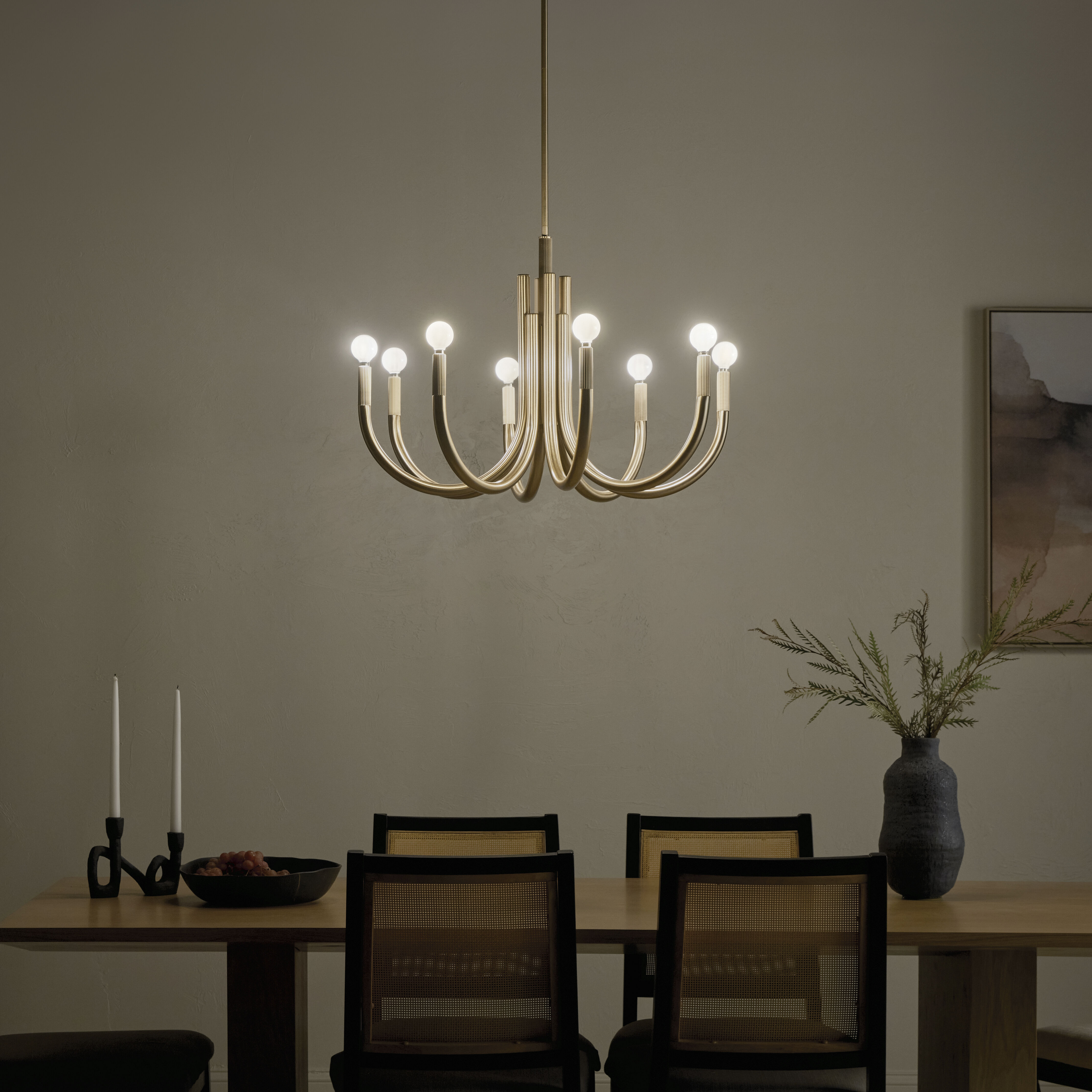Kichler 52550CPZ Odensa LED 29.25 inch Champagne Bronze