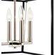 Eisley 4 Light 16 inch Polished Nickel Foyer Pendant Ceiling Light