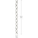 Diamond Polished Nickel Chain