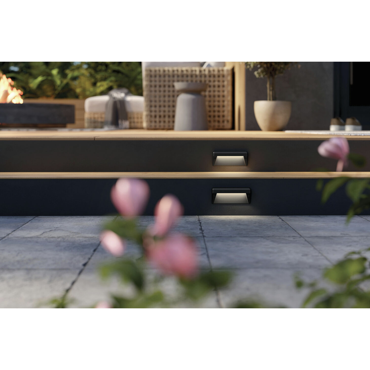 Brix 1 Light 19.25 inch Black Textured Outdoor Wall, Medium