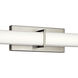 Independence LED 26 inch Brushed Nickel Linear Bath Medium Wall Light, Medium