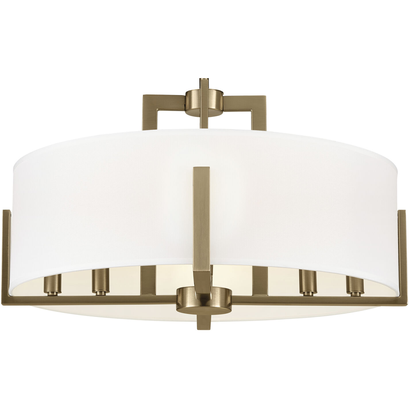 新しいコレクション Kichler 52592CPZ Malen LED 20 inch Champagne Bronze Semi その他