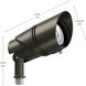 Varia 12 19.6 watt Centennial Brass Accent Light, Adjustable