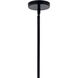 Silvarious 12 Light Black Chandelier/Semi Flush Ceiling Light