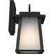 Noward 1 Light 8.75 inch Black Outdoor Wall Sconce, Small