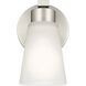 Stamos 1 Light 5 inch Brushed Nickel Wall Sconce Wall Light