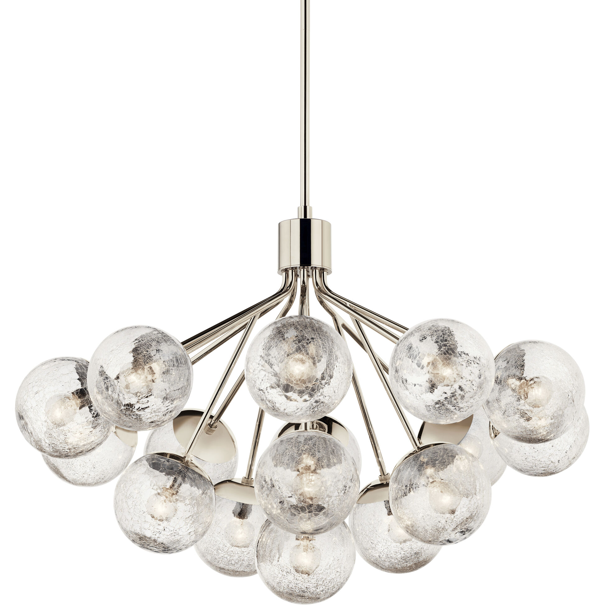 20-60代からのファッション通販  Kichler 52702PN Silvarious 16 Light Polished Nickel その他