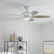 Renew Designer 52 inch Matte White Ceiling Fan