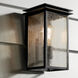 Arkville 1 Light 10 inch Textured Black Outdoor Wall Light, Small