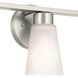 Stamos 3 Light 22 inch Brushed Nickel Bath Vanity Light Wall Light, 3 Arm