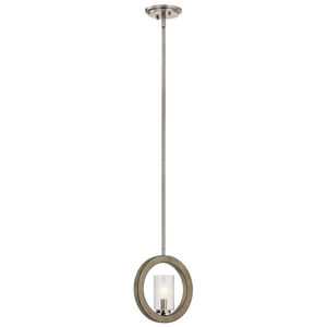 Grand Bank 1 Light 3 inch Distressed Antique Gray Pendalette Ceiling Light