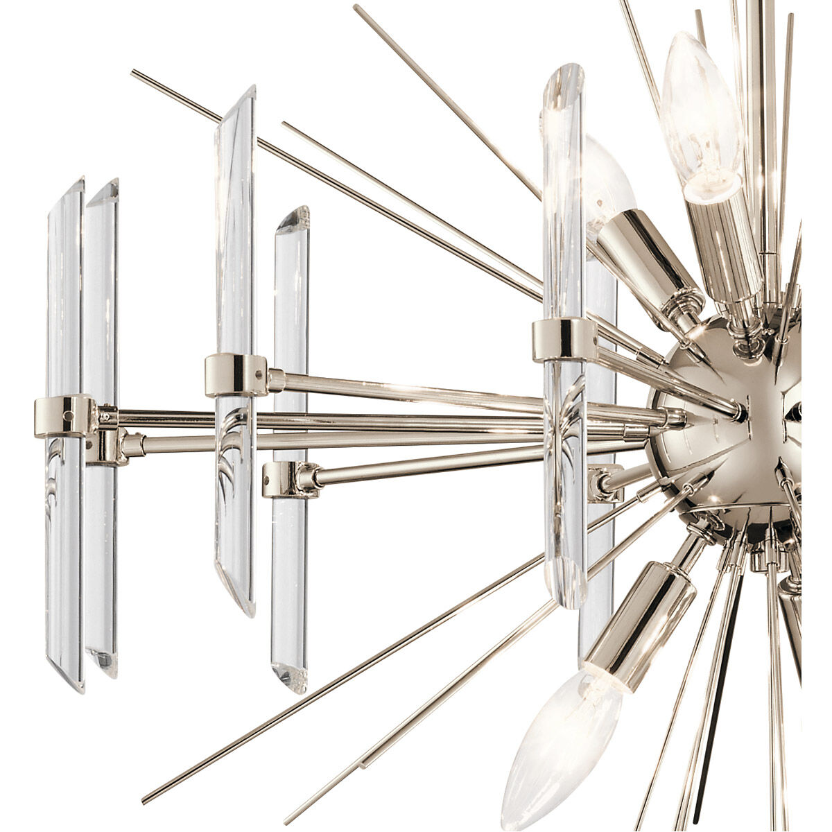 Eris 6 Light 24 inch Polished Nickel Chandelier Round Pendant Ceiling Light