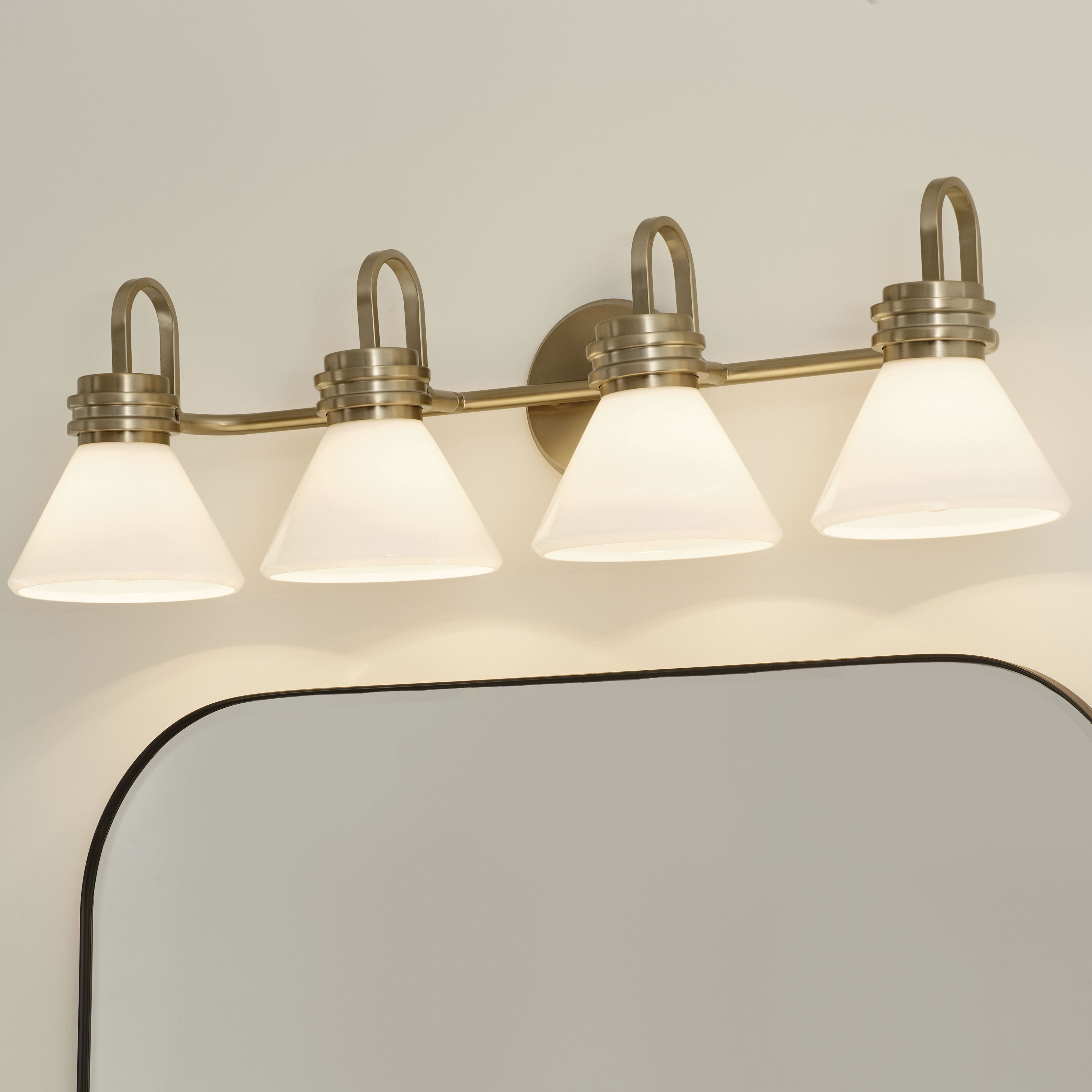 Champagne bronze discount light fixtures