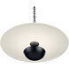 Mikale LED Black Pendant Ceiling Light