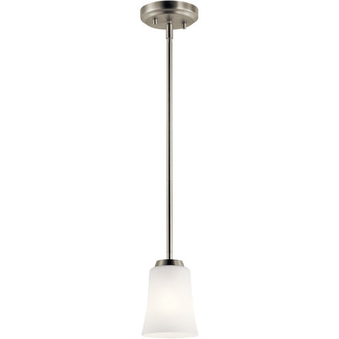 Tao 1 Light 5 inch Brushed Nickel Mini Pendant Ceiling Light