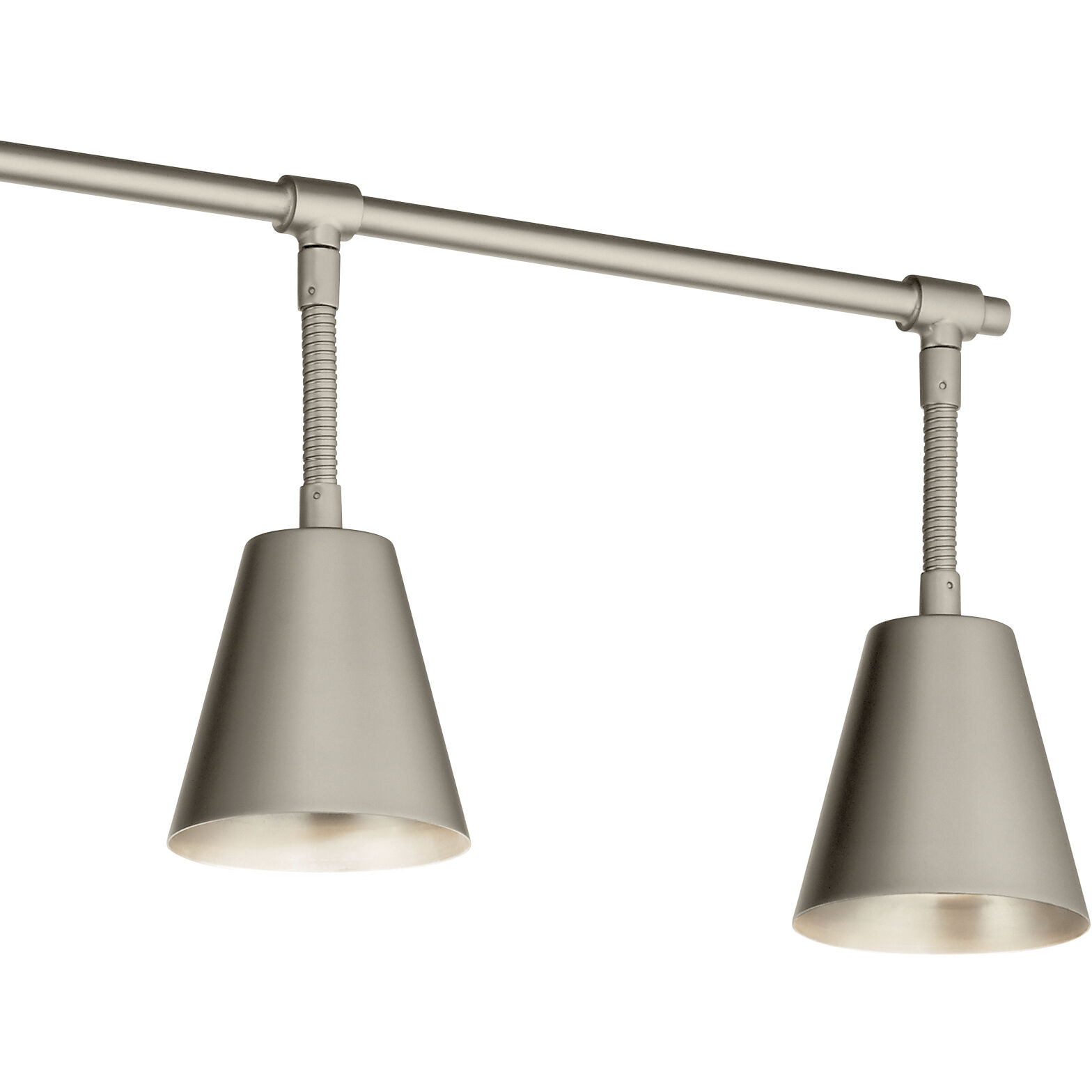 Sylvia 6 Light 120 Satin Nickel Rail Light Ceiling Light